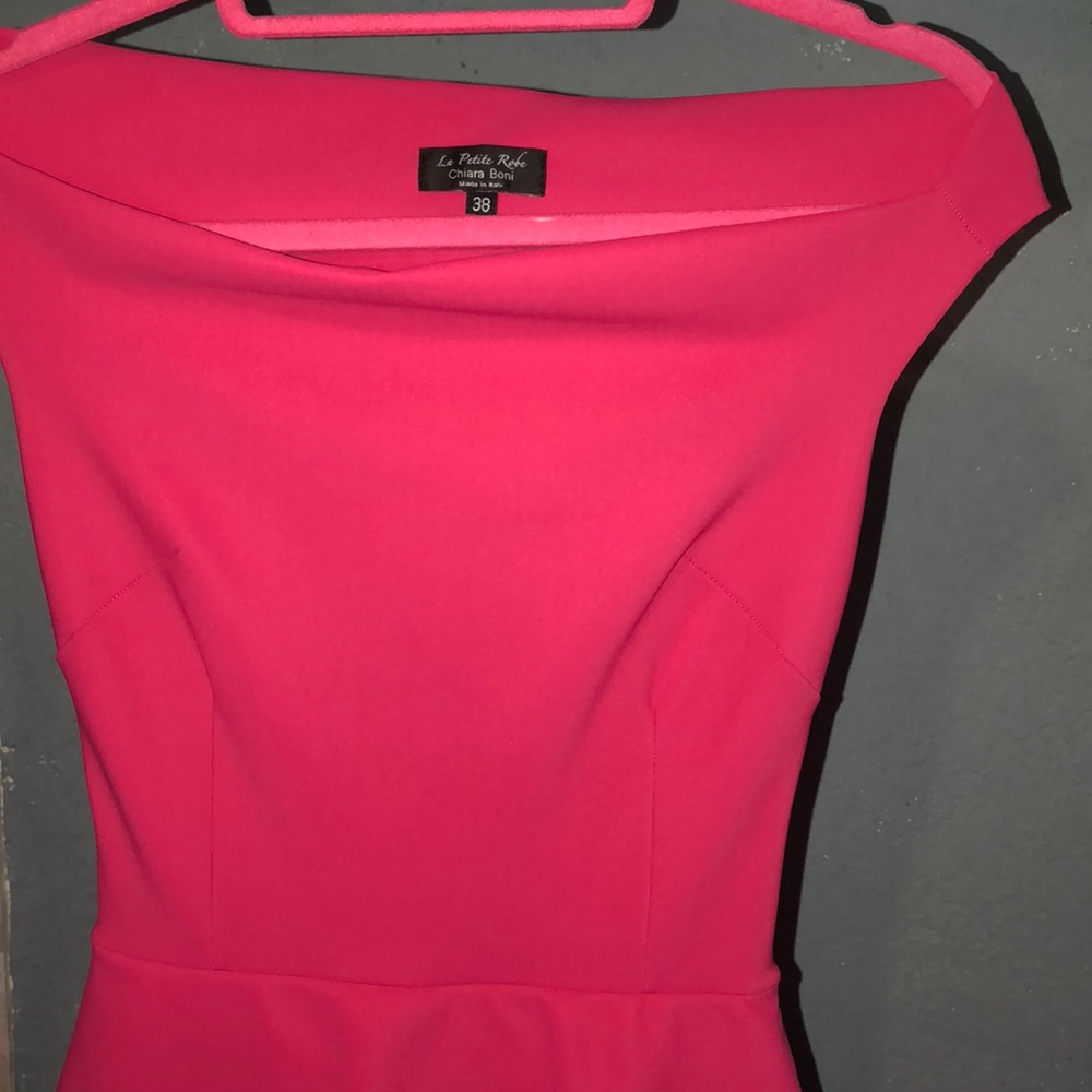 ITALIAN HOT PINK ELEGANT GOWN